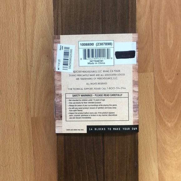 ๐ค  3/$30 Aesthetic Party Jenga ๐ค - Picture 3 of 4